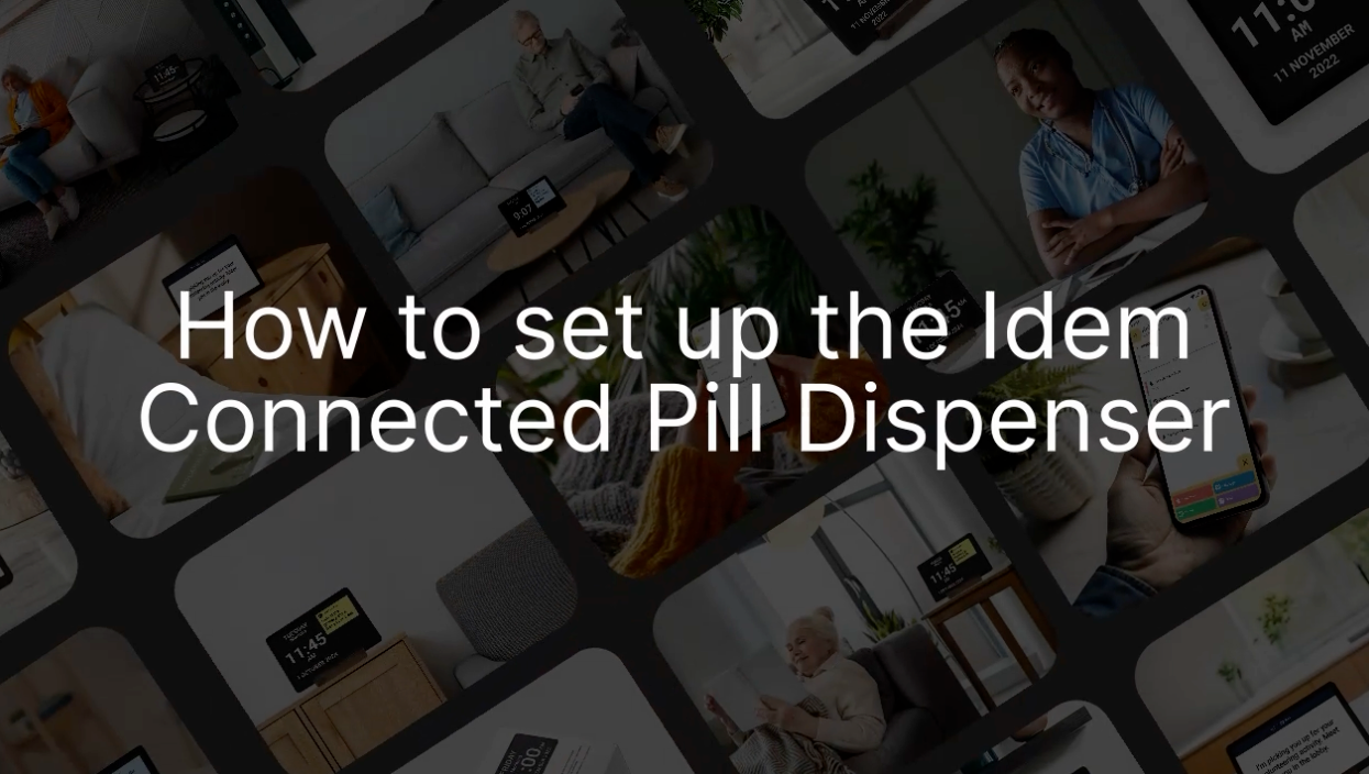 Load video: How to set up the Idem Connecter Pill Dispenser